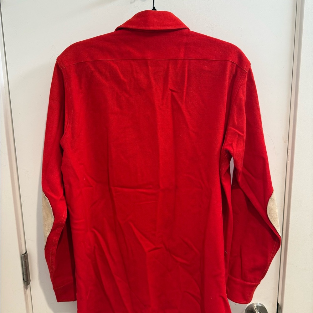 Pendleton Vibrant Red Wool Shirt - Picture 3 of 3